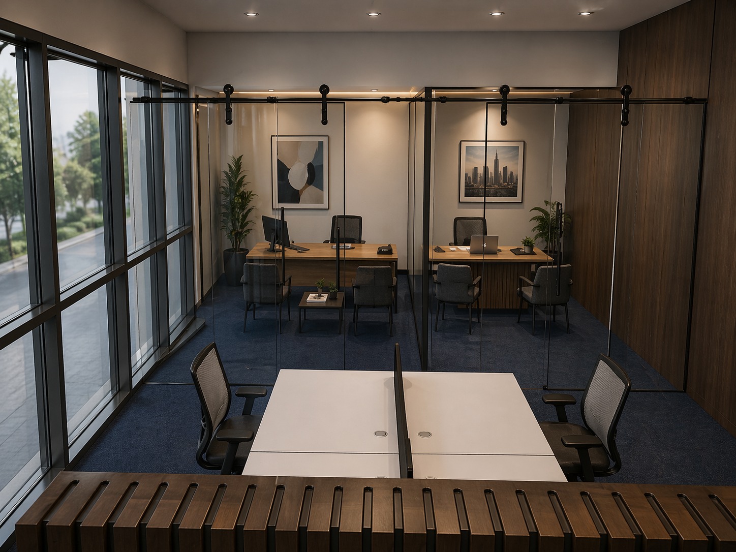 Sketch Pencils Office — Open Plan